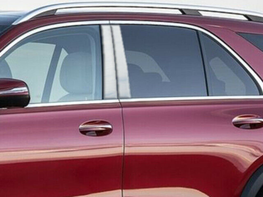 QAA PP20065 Polished Pillar Post Trim 4Pc Fits 20-23 GLE