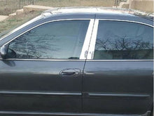 Load image into Gallery viewer, QAA PP21540 Polished Pillar Post Trim 4Pc Fits 00-03 Maxima Sedan