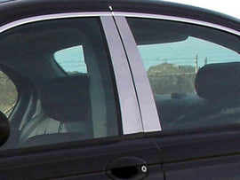 QAA PP22093 Polished Pillar Post Trim 4Pc Fits 02-09 X-Type Sedan
