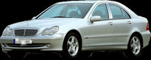 Load image into Gallery viewer, QAA PP23082 Polished Pillar Post Trim 6Pc Fits 01-07 C Class Sedan