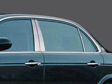 Load image into Gallery viewer, QAA PP24095 Polished Pillar Post Trim 6Pc Fits 04-09 XJ Sedan