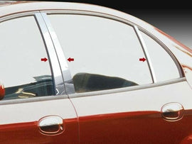 QAA PP24371 Polished Pillar Post Trim 6Pc Fits 04-06 Verona Sedan
