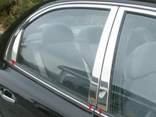 Load image into Gallery viewer, QAA PP24806 Polished Pillar Post Trim 6Pc Fits 01-06 Optima Sedan