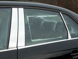 QAA PP25666 Polished Pillar Post Trim 6Pc Fits 05-10 Jetta Sedan