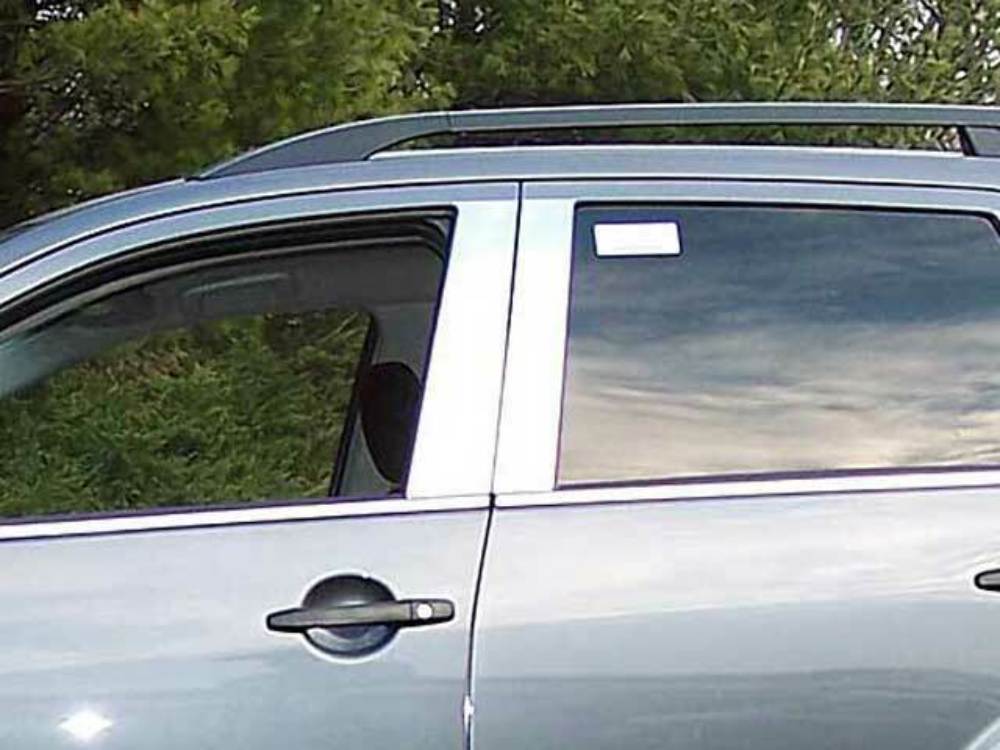 QAA PP27010 Polished Pillar Post Trim 4Pc Fits 07-09 Outlander