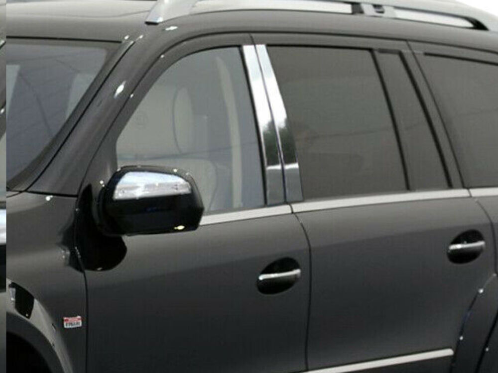 QAA PP27076 Polished Pillar Post Trim 4Pc Fits 07-12 GL Class