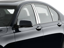 Load image into Gallery viewer, QAA PP29918 Polished Pillar Post Trim 6Pc Fits 09-15 7 Series Sedan