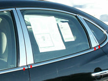 Load image into Gallery viewer, QAA PP45522 Polished Pillar Post Trim 8Pc Fits 05-09 LaCrosse Sedan