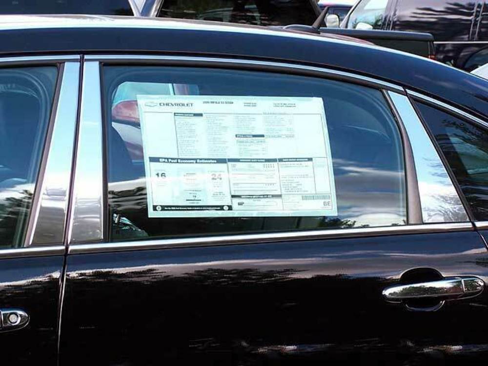 PP46136 Polished Pillar Post Trim 6Pc Fits 14-16 Impala - Limited Sedan