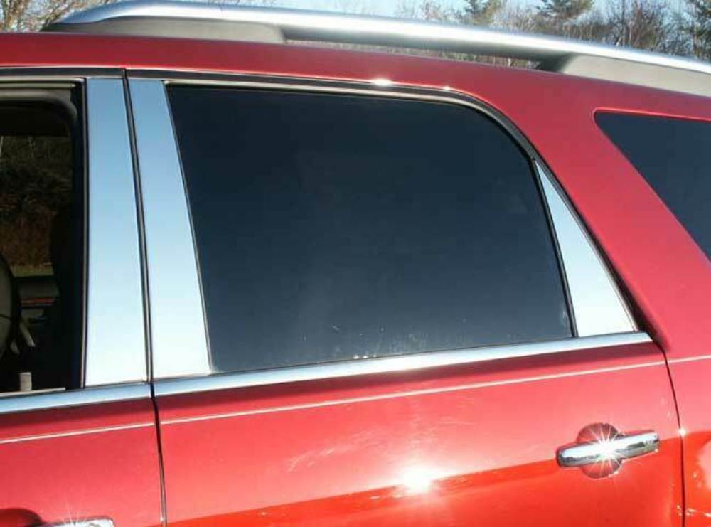 QAA PP47426 Polished Pillar Post Trim 6Pc Fits 07-09 Outlook