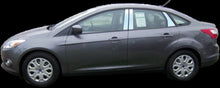 Load image into Gallery viewer, QAA PP52345 Polished Pillar Post Trim 4Pc Fits 15-18 Focus Sedan