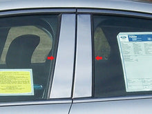 Load image into Gallery viewer, QAA PP53393 Polished Pillar Post Trim 4Pc Fits 13-20 Fusion Sedan