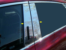 Load image into Gallery viewer, QAA PP53630 Polished Pillar Post Trim 4Pc Fits 13-20 MKZ Sedan