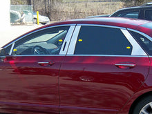 Load image into Gallery viewer, QAA PP53632 Polished Pillar Post Trim 8Pc Fits 13-20 MKZ Sedan