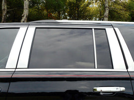 QAA PP55198 Polished Pillar Post Trim 8Pc Fits 15-20 Yukon