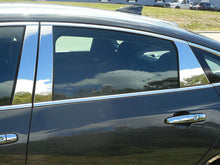 Load image into Gallery viewer, QAA PP56106 Polished Pillar Post Trim 6Pc Fits 16-23 Malibu Sedan