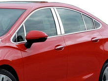 Load image into Gallery viewer, QAA PP56147 Polished Pillar Post Trim 12Pc Fits 16-19 Cruze Sedan