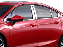 Load image into Gallery viewer, QAA PP56148 Polished Pillar Post Trim 16Pc Fits 16-19 Cruze Sedan