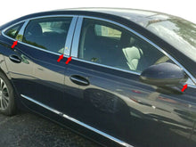 Load image into Gallery viewer, QAA PP57522 Polished Pillar Post Trim 8Pc Fits 17-19 LaCrosse Sedan