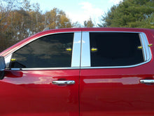 Load image into Gallery viewer, PP59173 Polished Pillar Post Trim 10Pc Fits 19-23 Silverado Crew Cab