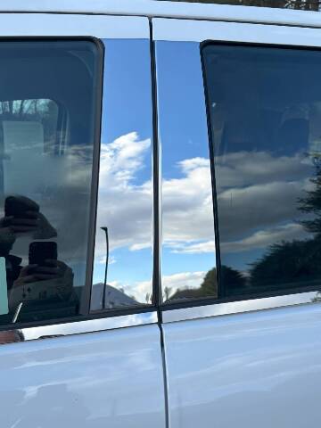 QAA Polished Pillar Post Trim 4Pc Fits 24-26 Ranger Crew Cab