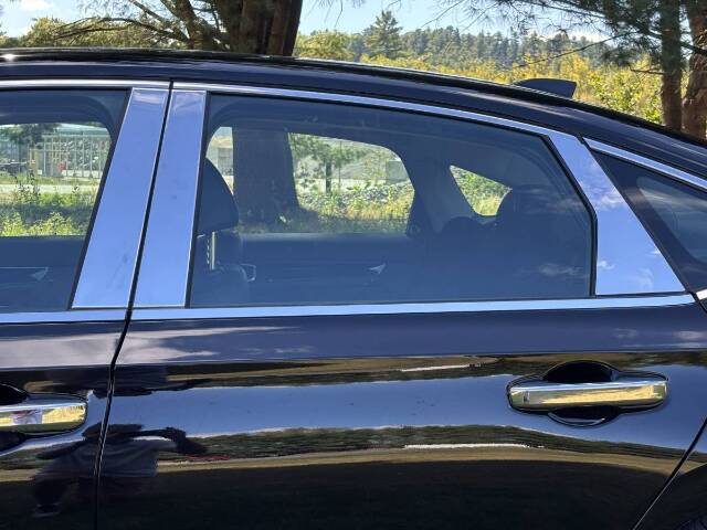 QAA PP72215 Polished Pillar Post Trim 6Pc Fits 22-26 Civic Sedan