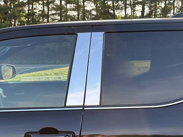 QAA Polished Pillar Post Trim 4Pc Fits 24-26 Tacoma Crew Cab