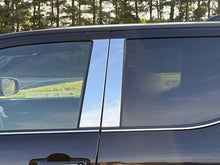 Load image into Gallery viewer, QAA Polished Pillar Post Trim 4Pc Fits 24-26 Tacoma Crew Cab
