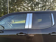 Load image into Gallery viewer, QAA Polished Pillar Post Trim 6Pc Fits 24-26 Tacoma Crew Cab