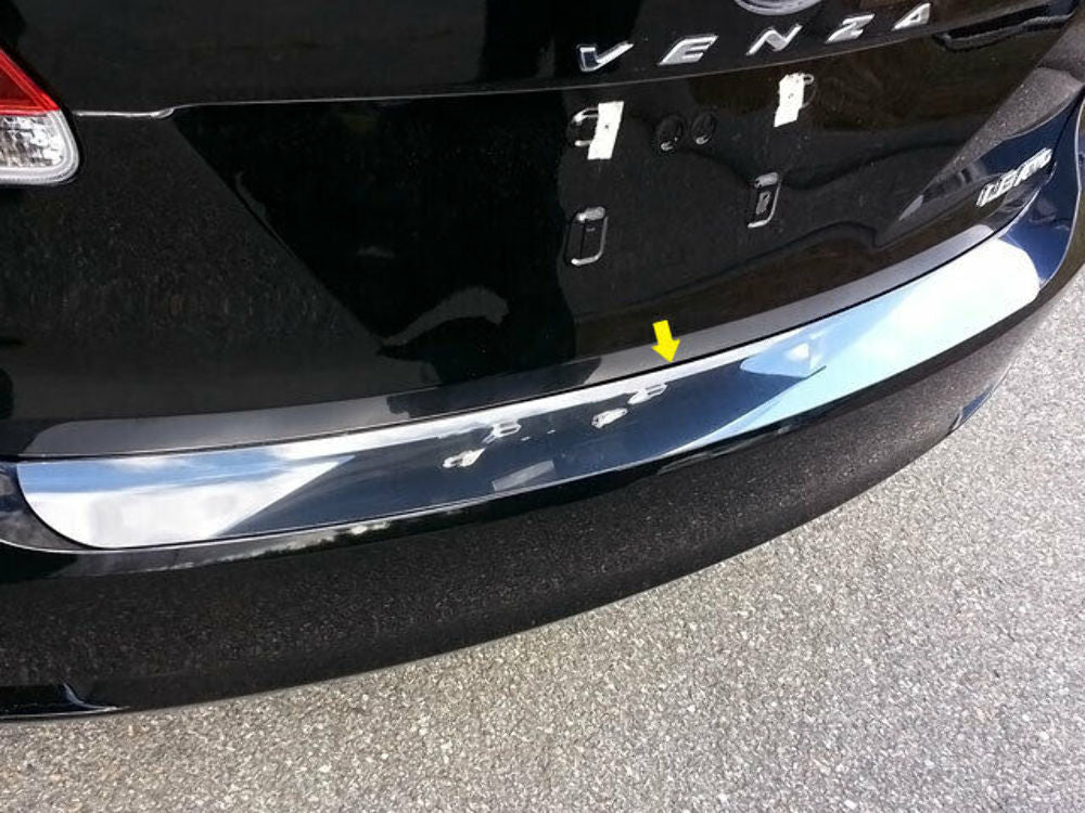 QAA RB29155 Polished Rear Bumper Trim Accent 1Pc Fits 09-15 Venza