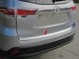 QAA RD14110 Polished Trunk Lid Trim 1Pc Fits 14-19 Highlander