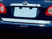 Load image into Gallery viewer, QAA RD24112 Polished Trunk Lid Trim 1Pc Fits 03-08 Corolla Sedan