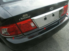 Load image into Gallery viewer, QAA RD24805 Polished Trunk Lid Trim 3Pc Fits 01-06 Optima Sedan