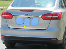 Load image into Gallery viewer, QAA RD55345 Polished Trunk Lid Trim 1Pc Fits 15-18 Focus Sedan