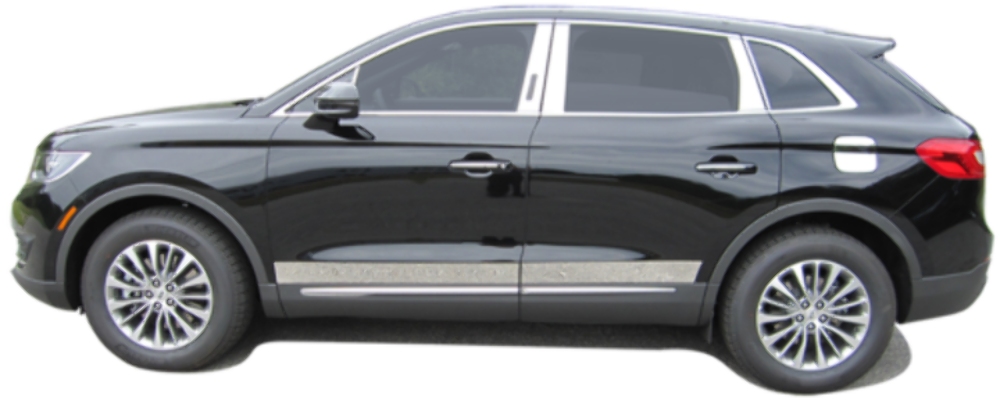 QAA RD56660 Polished Trunk Lid Trim 1Pc Fits 16-18 MKX
