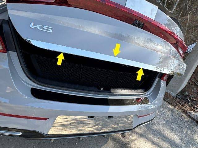QAA RD71805 Polished Trunk Lid Trim 1Pc Fits 21-26 K5 Sedan