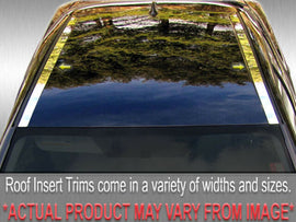 QAA RI45520 Polished Roof Insert Trim 2Pc Fits 05-09 LaCrosse Sedan