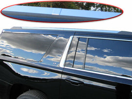 QAA RR55198 Polished Roof Rack Trim 6Pc Fits 15-20 Suburban