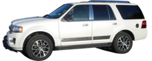 Load image into Gallery viewer, QAA RR55384 Polished Roof Rack Trim 2Pc Fits 08-17 Expedition