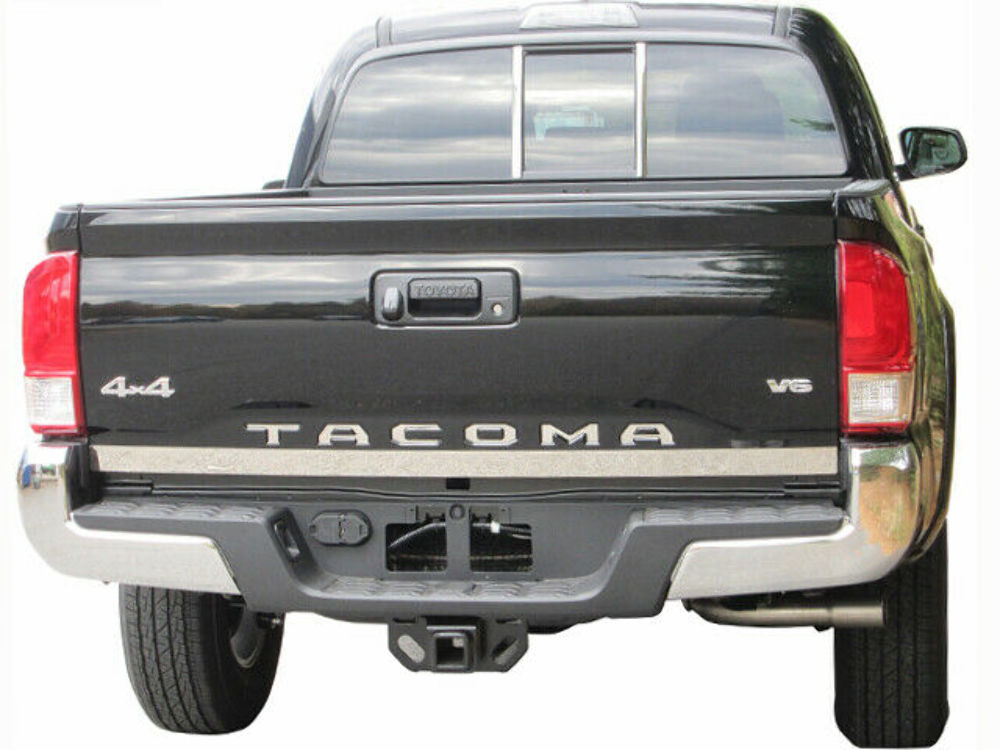 QAA RT16175 Polished Tailgate Accent Trim 1Pc Fits 16-23 Tacoma