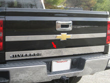 Load image into Gallery viewer, RT54181 Polished Tailgate Accent Trim 1Pc Fits 19-19 Silverado Extended Cab