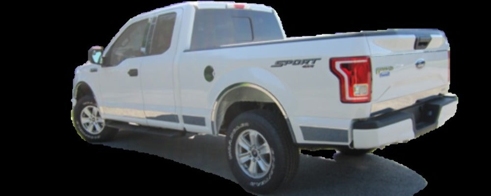 QAA RT55308 Polished Tailgate Accent Trim 1Pc Fits 15-17 F-150