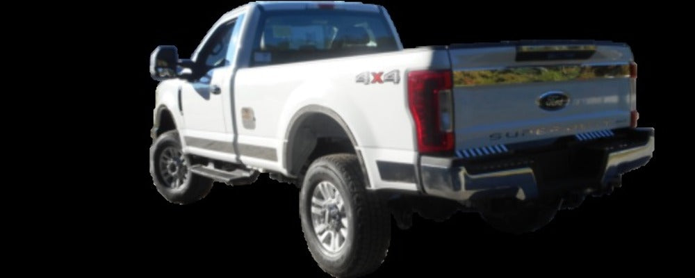 QAA Polished Tailgate Accent Trim 1Pc Fits 17-22 Super Duty