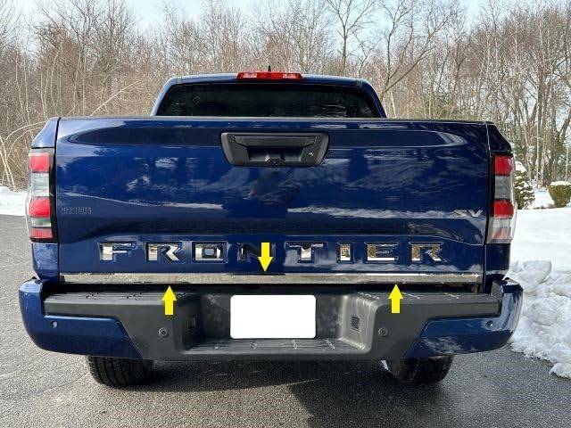 QAA Polished Rear Deck Trim Tailgate Accent 1Pc Fits 22-26 Frontier