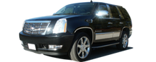 Load image into Gallery viewer, QAA RW47255 Polished Rear Window Trim 2Pc Fits 07-14 Escalade