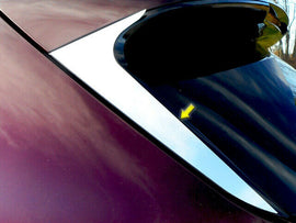 QAA RW59660 Polished Rear Window Trim 2Pc Fits 19-23 Nautilus