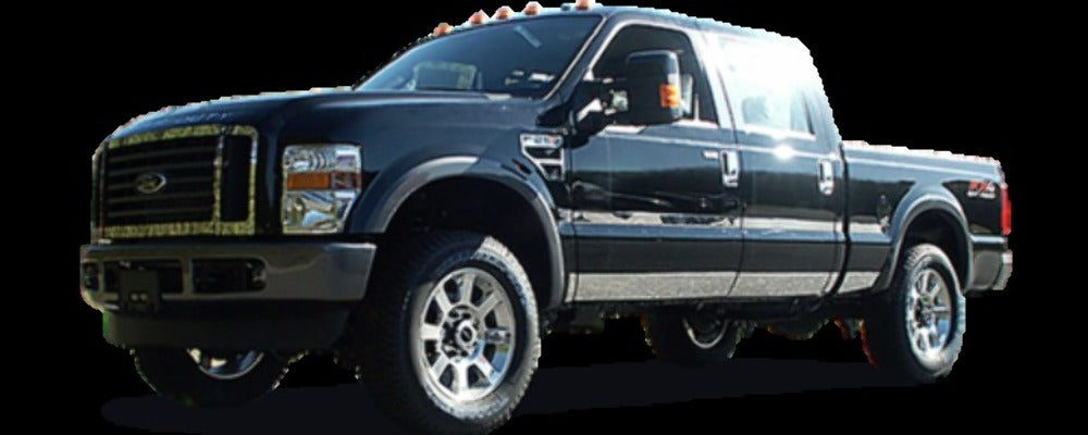 QAA Polished Front Grille Accent Trim 6Pc Fits 08-08 Super Duty