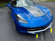 Load image into Gallery viewer, QAA SG54115 Polished Front End Trim 2Pc Fits 14-19 Corvette