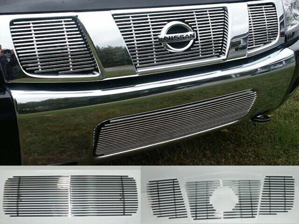 QAA SGB24523Billet Grille Overlay 4Pc Fits 04-07 Armada