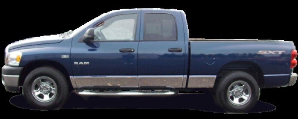 QAA SGB42931 Billet Grille Overlay 4Pc Fits 02-05 Ram